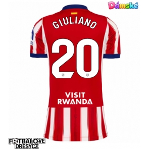 Atletico Madrid Giuliano Simeone #20 Dámské Domácí Dres 2026-27 Krátký Rukáv